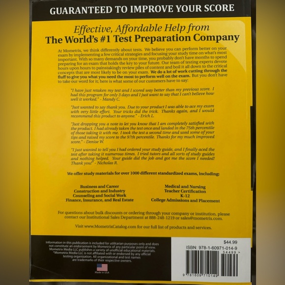 Mometrix HESI A2 Prep Book - Picture 2 of 2